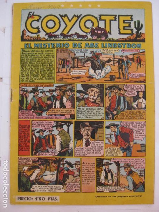 Tebeos: EL COYOTE N&ordm;41 - CLIPER - 1949 - Foto 1