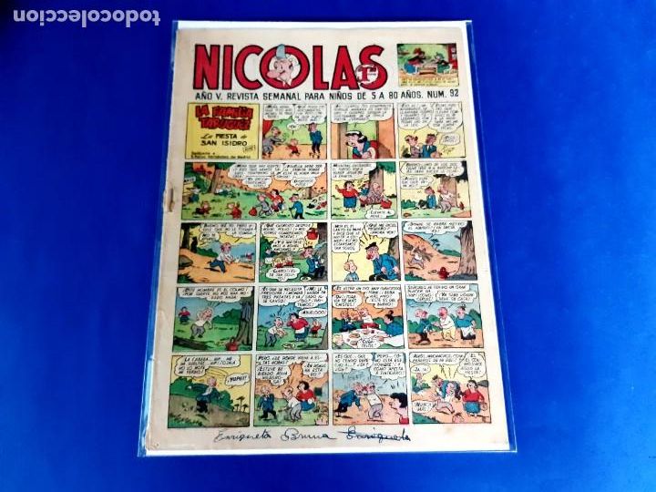 Tebeos: NICOLAS N&ordm; 92 ORIGINAL EDICIONES CLIPER 1948 - Foto 1