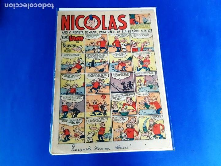 Tebeos: NICOLAS N&ordm; 102 ORIGINAL EDICIONES CLIPER 1948 - Foto 1