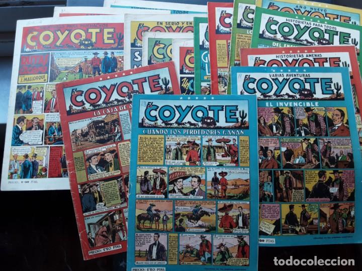 Tebeos: LOTE DE 9 EJEMPLARES EL COYOTE, ORIGINAL EDICIONES CLIPER, PRIMEROS NUMEROS - Foto 1