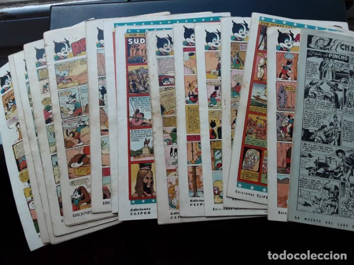 Tebeos: LOTE DE 9 EJEMPLARES EL COYOTE, ORIGINAL EDICIONES CLIPER, PRIMEROS NUMEROS - Foto 2