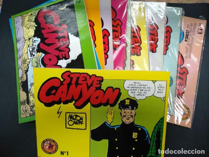 Tebeos: STEVE CANYON LOTE 13 TOMOS EDITORIAL ESEUVE - Foto 1