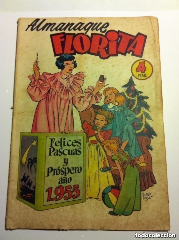 Tebeos: florita -almanaque 1955 - Foto 1