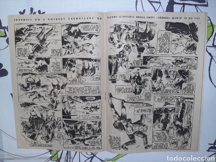 Tebeos: Almanaque de El Coyote para 1952, original y como nuevo - Foto 3