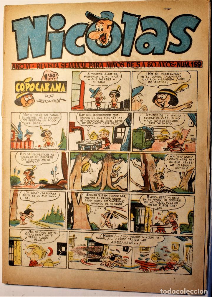 Tebeos: Nicolas, editorial Cliper 1948, n&uacute;mero original 159 - Foto 1