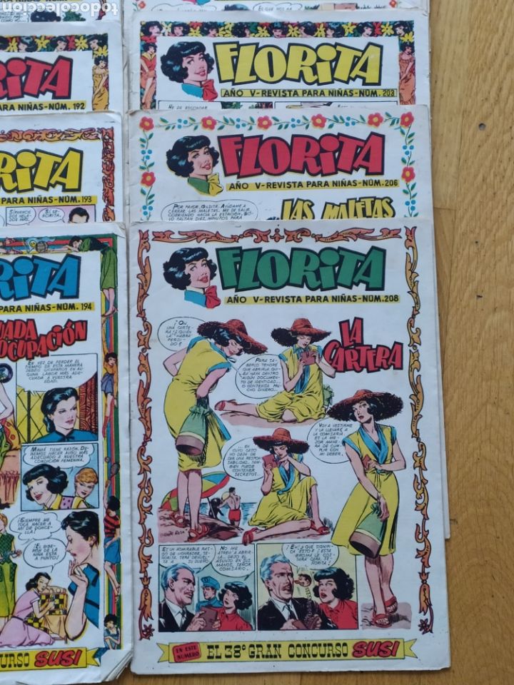 Tebeos: Florita - ediciones Cliper - lote de 18 - a&ntilde;o V - Foto 2