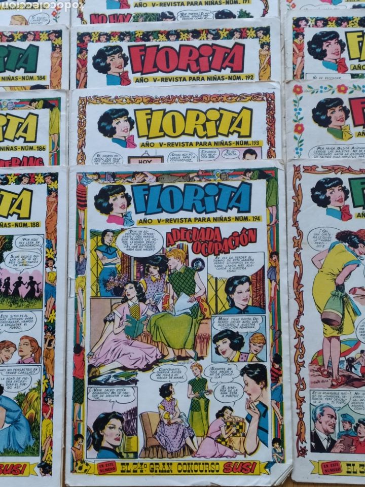 Tebeos: Florita - ediciones Cliper - lote de 18 - a&ntilde;o V - Foto 3