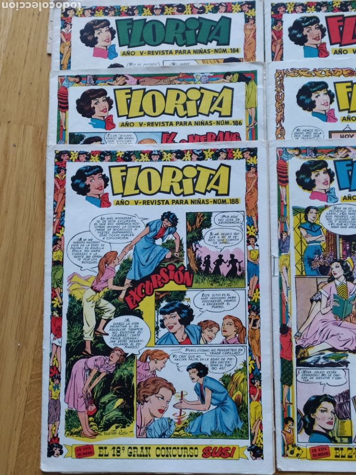 Tebeos: Florita - ediciones Cliper - lote de 18 - a&ntilde;o V - Foto 4
