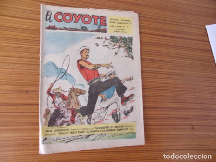 Tebeos: EL COYOTE N&ordm; 7 EDITA CLIPER - Foto 1