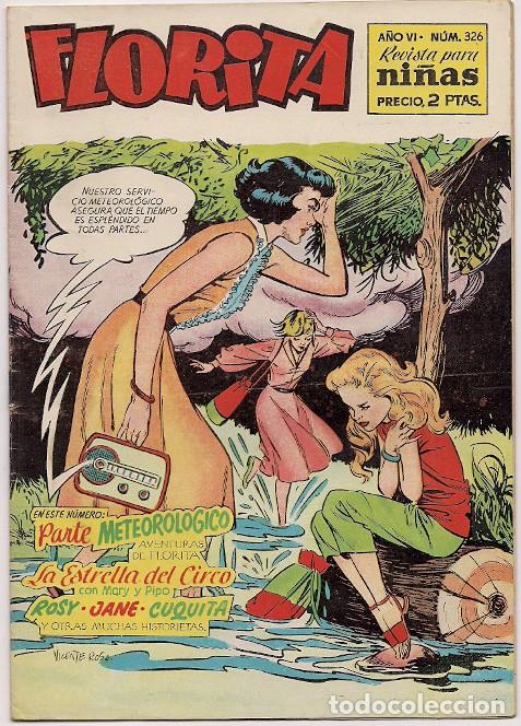 Tebeos: Cliper. Florita. 326. - Foto 1