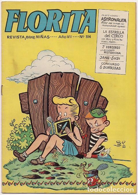 Tebeos: Cliper. Florita. 314. - Foto 1