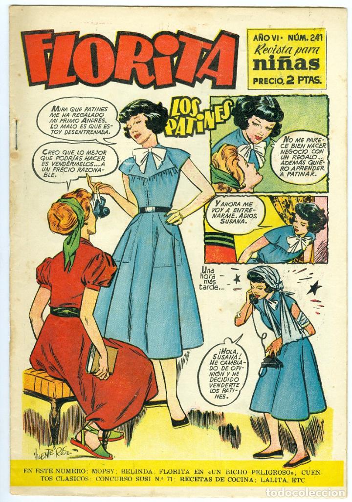 Tebeos: Cliper. Florita. 241. - Foto 1