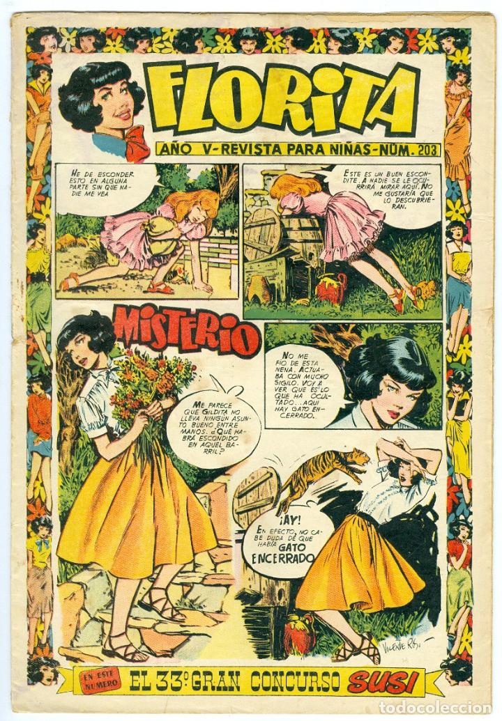 Tebeos: Cliper. Florita. 203. - Foto 1