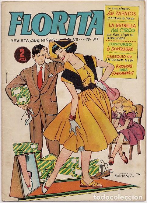 Tebeos: Cliper. Florita. 317. - Foto 1