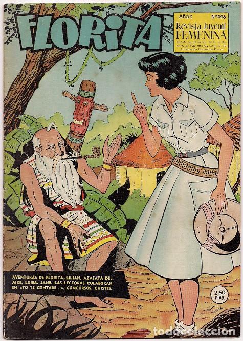 Tebeos: Cliper. Florita. 446. - Foto 1