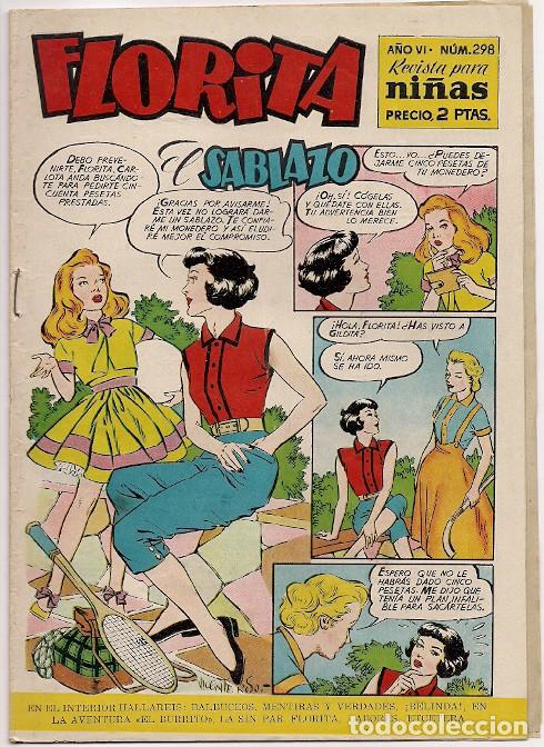 Tebeos: Cliper. Florita. 298. - Foto 1
