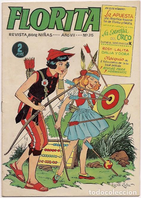Tebeos: Cliper. Florita. 315. - Foto 1