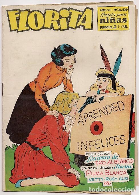 Tebeos: Cliper. Florita. 329. - Foto 1