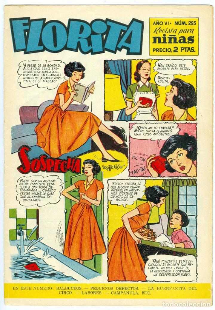 Tebeos: Cliper. Florita. 255. - Foto 1
