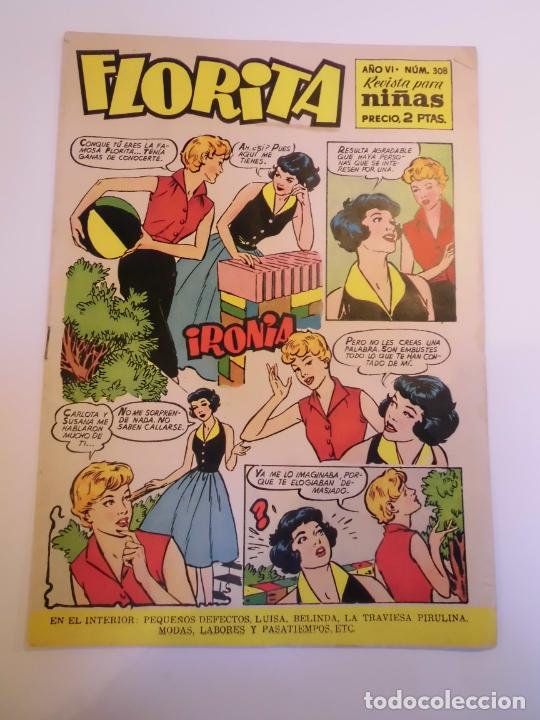 Tebeos: FLORITA NUM 308 - Foto 1