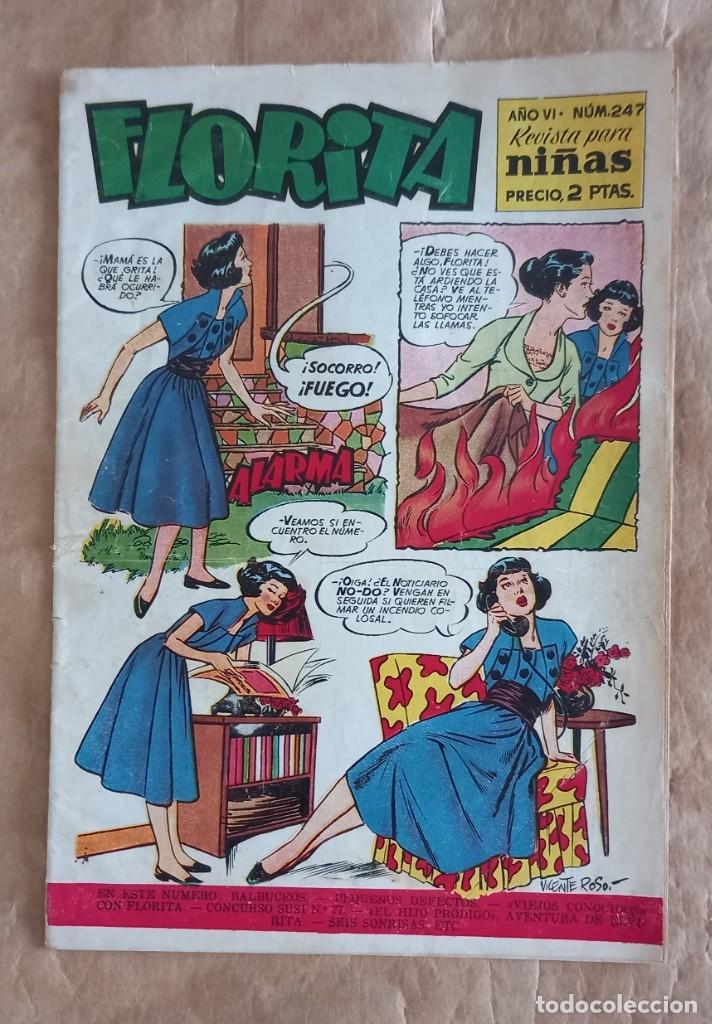 Tebeos: FLORITA - CL&Iacute;PER / N&Uacute;MERO 247 - Foto 1