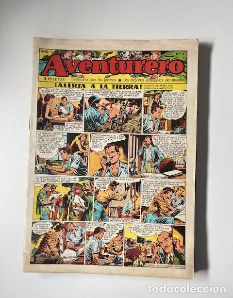 Tebeos: AVENTURERO. CLIPER, 1953. LOTE DE 11 EJEMPLARES - Foto 1