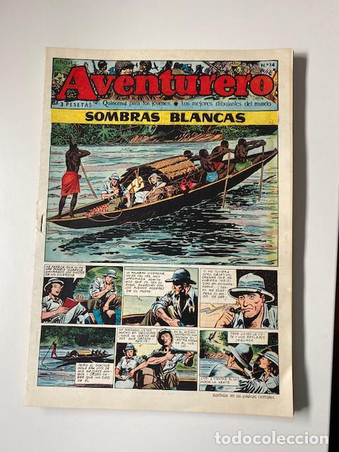 Tebeos: AVENTURERO. CLIPER, 1953. LOTE DE 11 EJEMPLARES - Foto 5