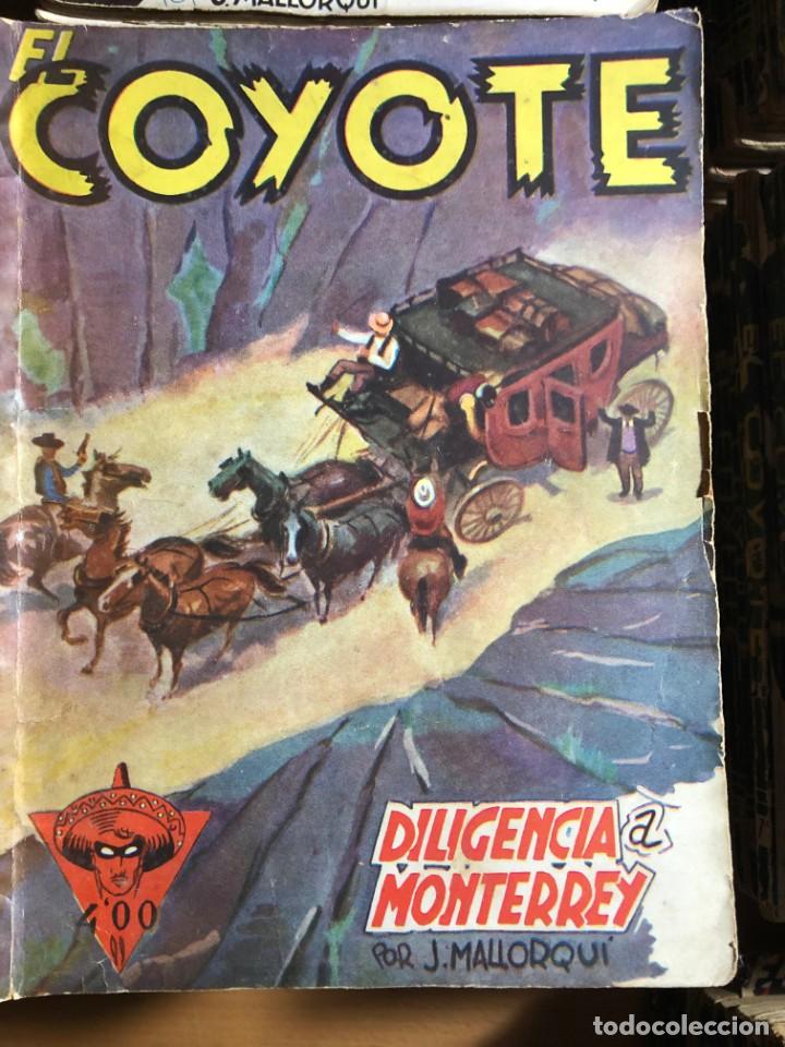 Tebeos: El Coyote.J. Mallorquí. Ediciones Cliper. Primera edición 130 volúmenes. Completa - Foto 4 - 291929973