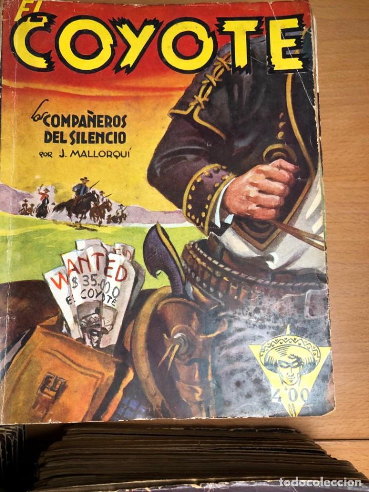 Tebeos: El Coyote.J. Mallorquí. Ediciones Cliper. Primera edición 130 volúmenes. Completa - Foto 7 - 291929973
