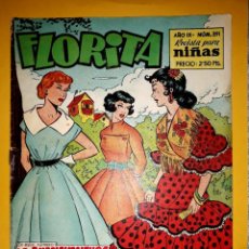 Tebeos: REVISTA FLORITA Nº 391 EDICIONES CLIPER / HISPANO AMERICANA 1949. Lote 313401273