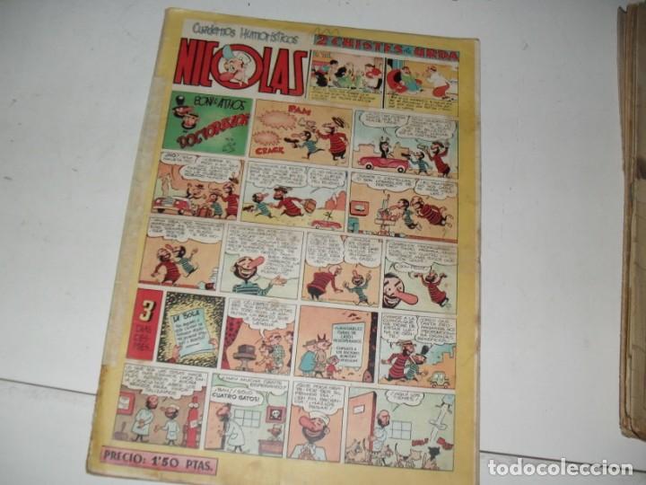 Tebeos: NICOLAS n&ordm; 80,(de 239).ediciones cliper,a&ntilde;o 1948.TEBEO DIFICIL. - Foto 1