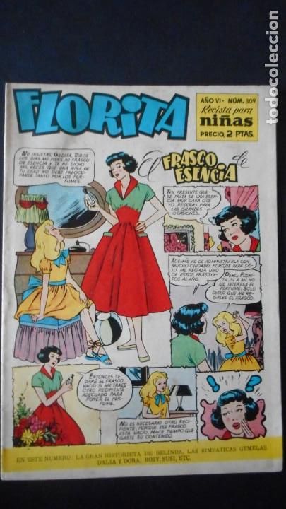Tebeos: FLORITA N&ordm; 309 / C-11 - Foto 1