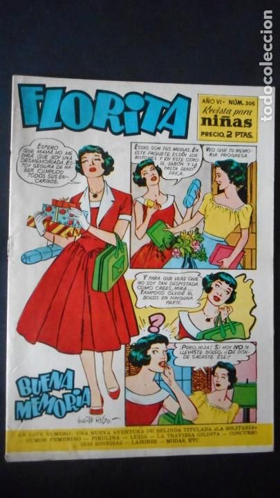 Tebeos: FLORITA N&ordm; 305 / C-11 - Foto 1
