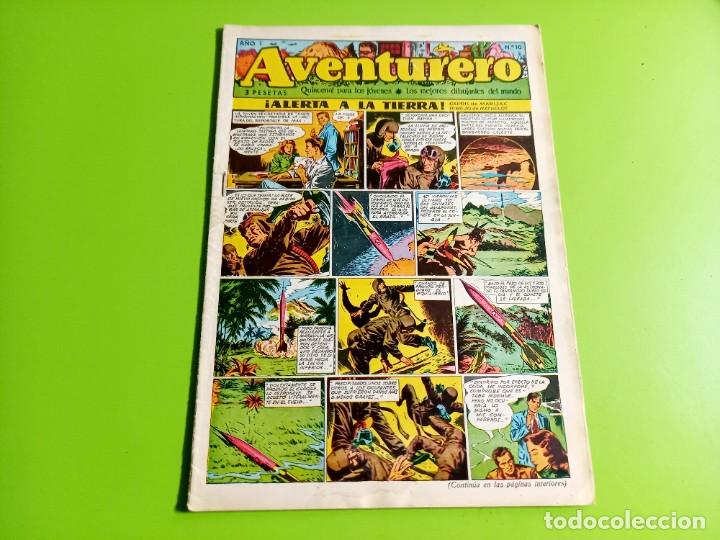 Tebeos: AVENTURERO N&ordm; 10 -ORIGINAL-CLIPER -EXCELENTE ESTADO - Foto 1