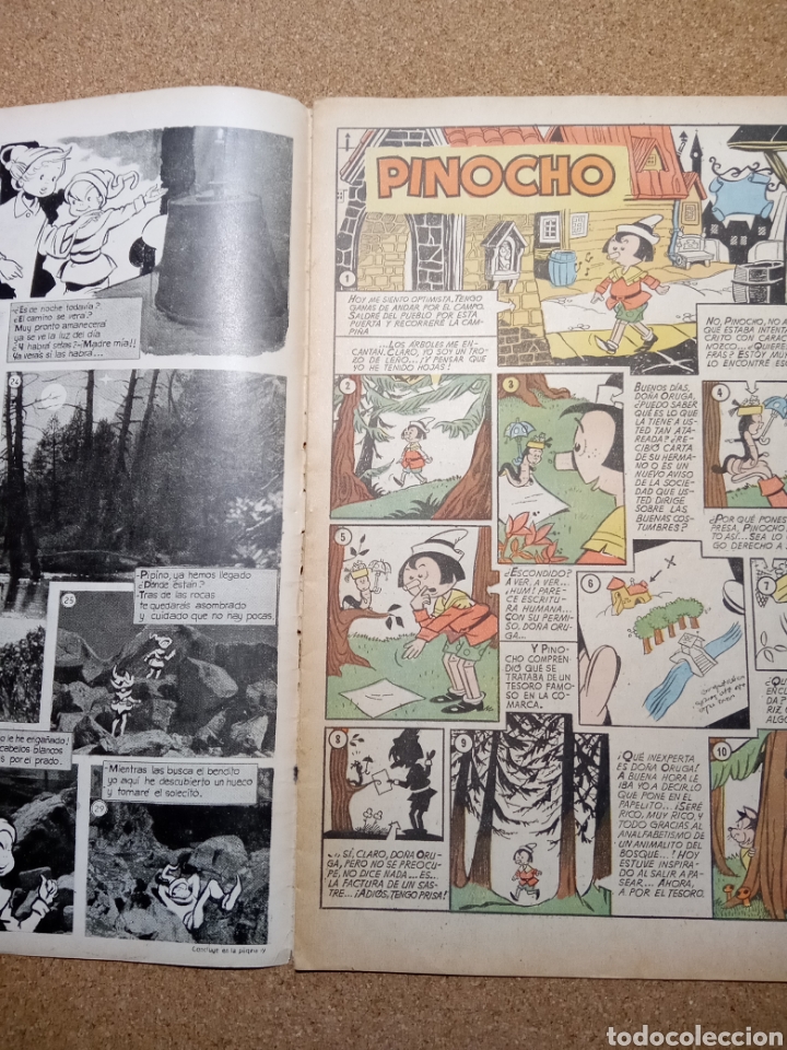 Tebeos: Pinocho Ediciones Cliper 1957 - Foto 2