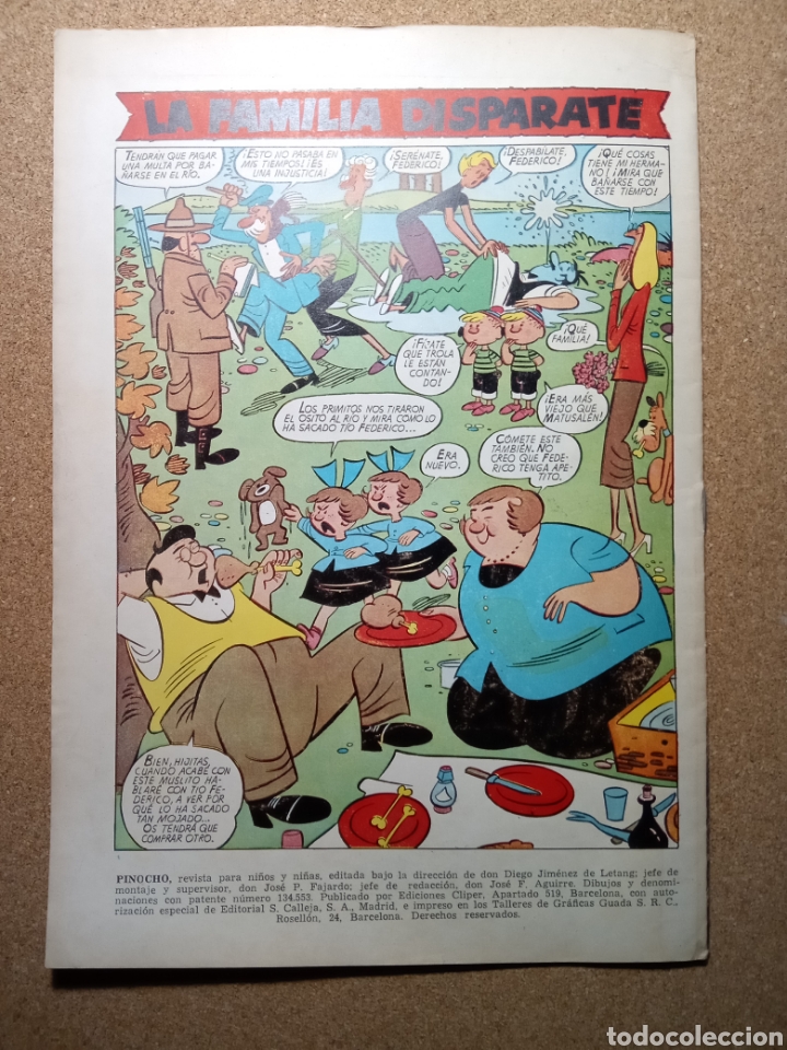 Tebeos: Pinocho Ediciones Cliper 1957 - Foto 6