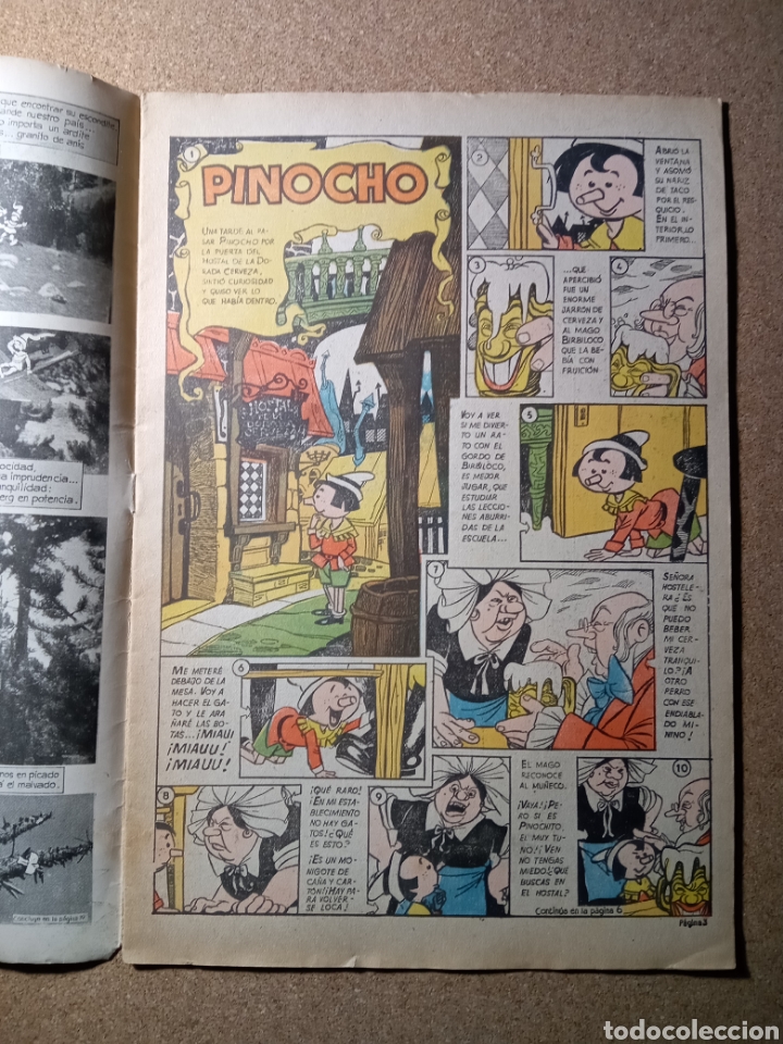 Tebeos: Pinocho Ediciones Cliper 1957 - Foto 2