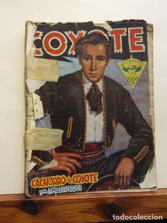 Tebeos: CACHORRO DE COYOTE. EL COYOTE. J. MALLORQU&Iacute;. EDICIONES CLIPER - Foto 1