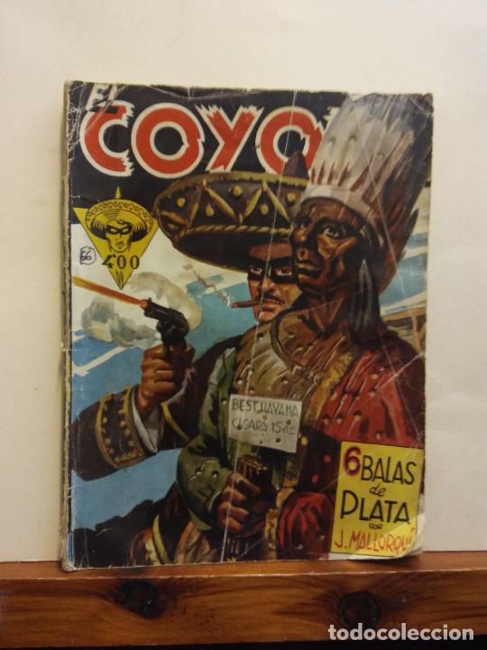 Tebeos: 6 BALAS DE PLATA. EL COYOTE. J. MALLORQU&Iacute;. EDICIONES CLIPER - Foto 1