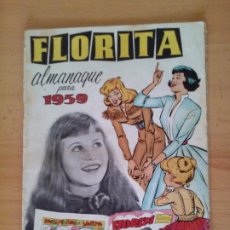 Giornalini: FLORITA ,ALMANAQUE PARA 1959, CLIPER- ORIGINAL. Lote 349416139