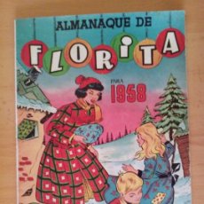 Tebeos: FLORITA, ALMANAQUE PARA 1958 , CLIPER-ORIGINAL. Lote 349416619