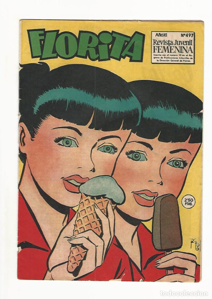Tebeos: Cliper. Florita. 497 - Foto 1