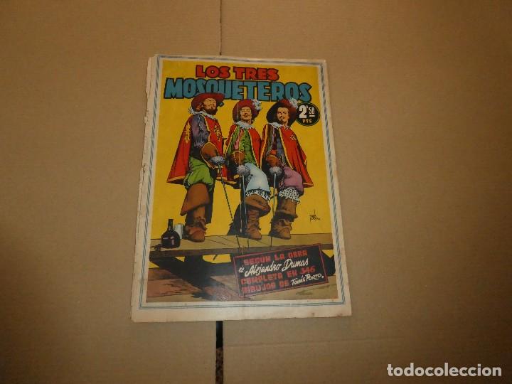 Tebeos: los tres mosqueteros de ediciones cliper, original - Foto 1