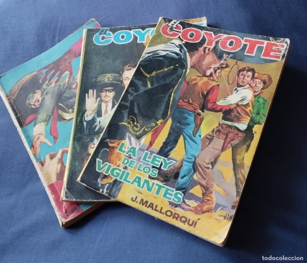 Tebeos: lote de 3 novelas del Coyote de inicios de los 60 de ediciones Cid - Foto 1
