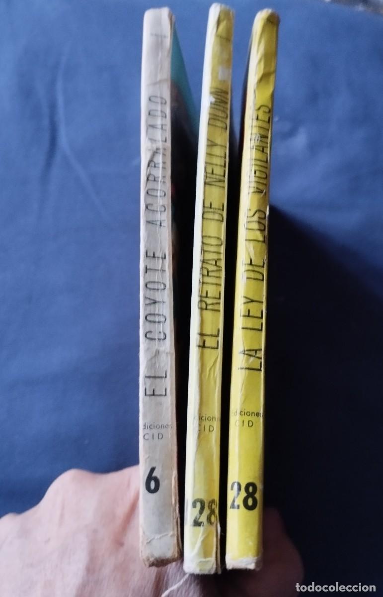 Tebeos: lote de 3 novelas del Coyote de inicios de los 60 de ediciones Cid - Foto 3