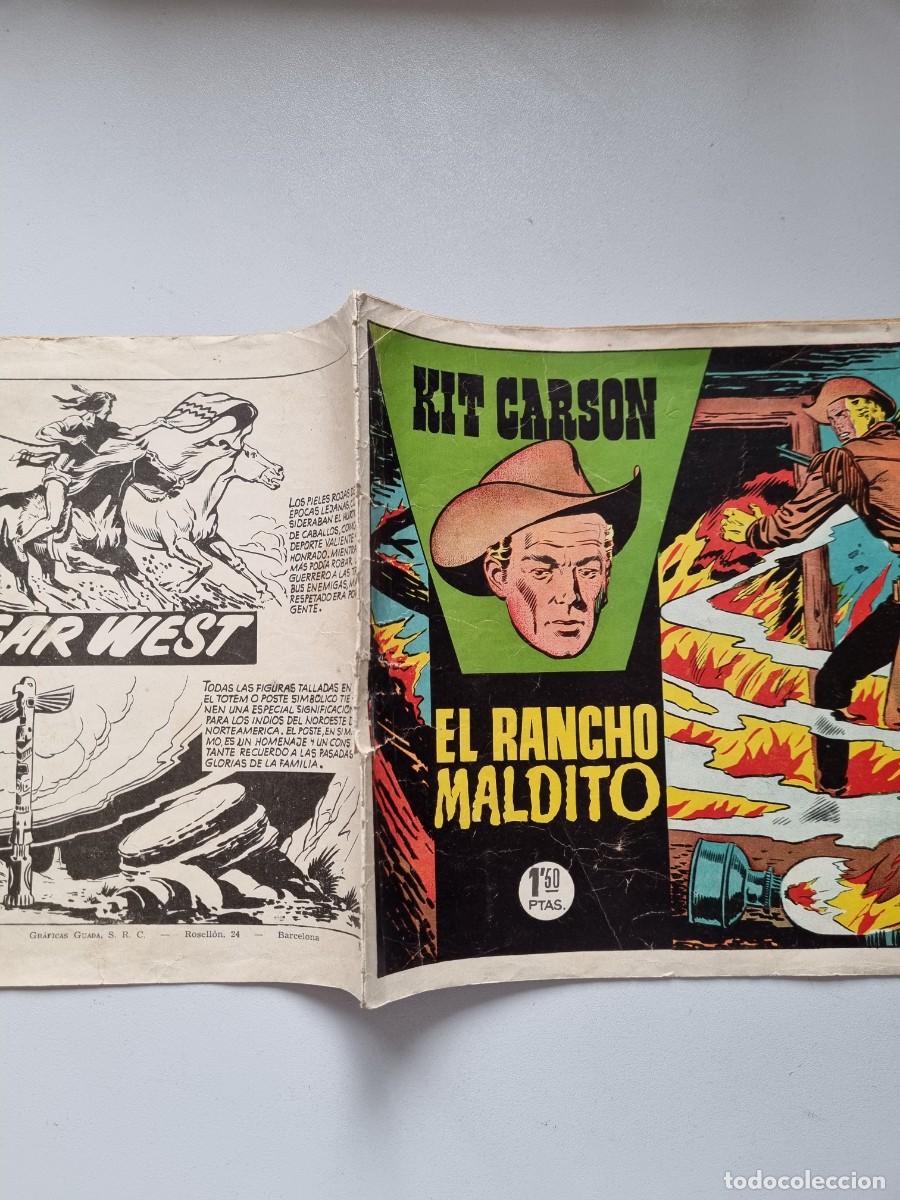 Tebeos: KIT CARSON n&deg; 6 ULTIMO DE LA COLECCION - Foto 4