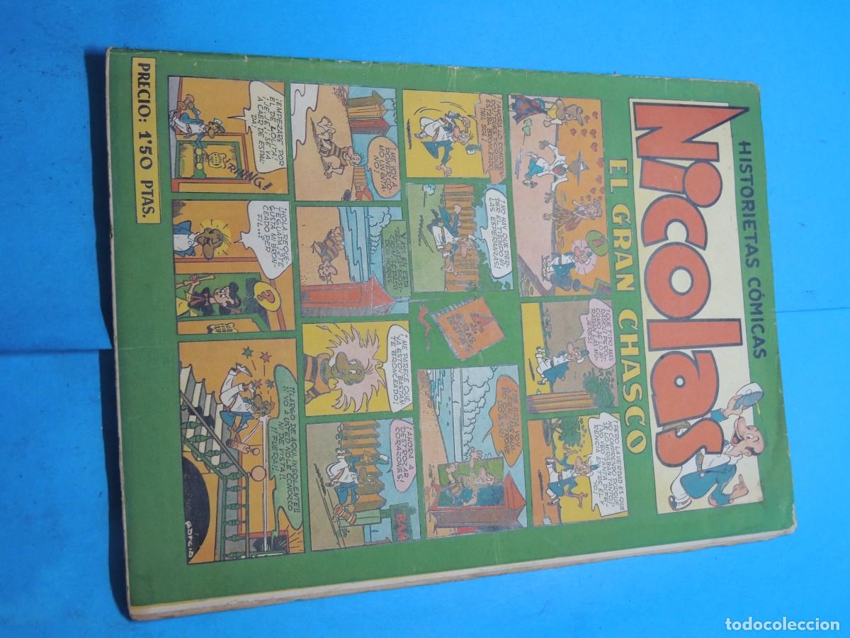 Tebeos: HISTORIETAS C&Oacute;MICAS. NICOLAS. EL GRAN CHASCO. N&ordm; 15 - Foto 2