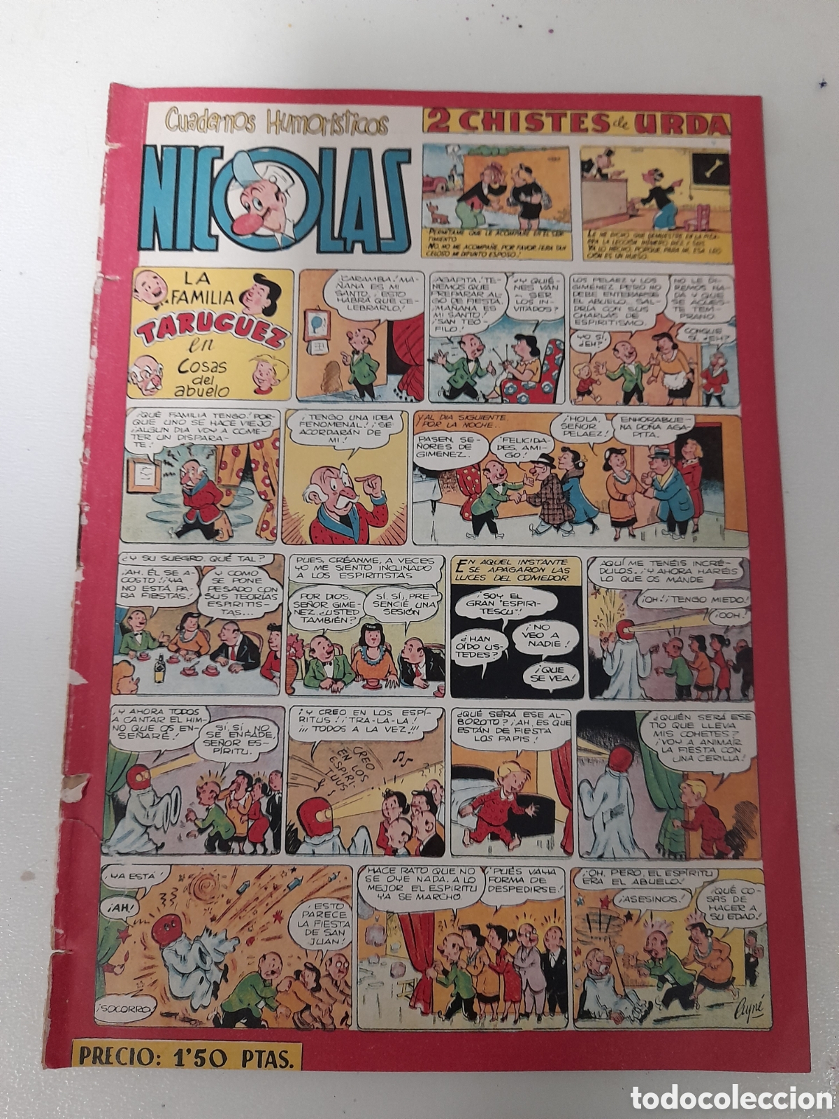 Tebeos: ANTIGUO TEBEO COMICS NICOLAS, DE CLIPER. NUM. 81 - Foto 1