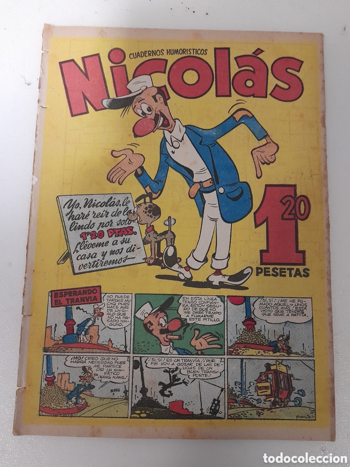 Tebeos: ANTIGUO TEBEO COMICS NICOLAS, DE CLIPER. NUM. 82 - Foto 1