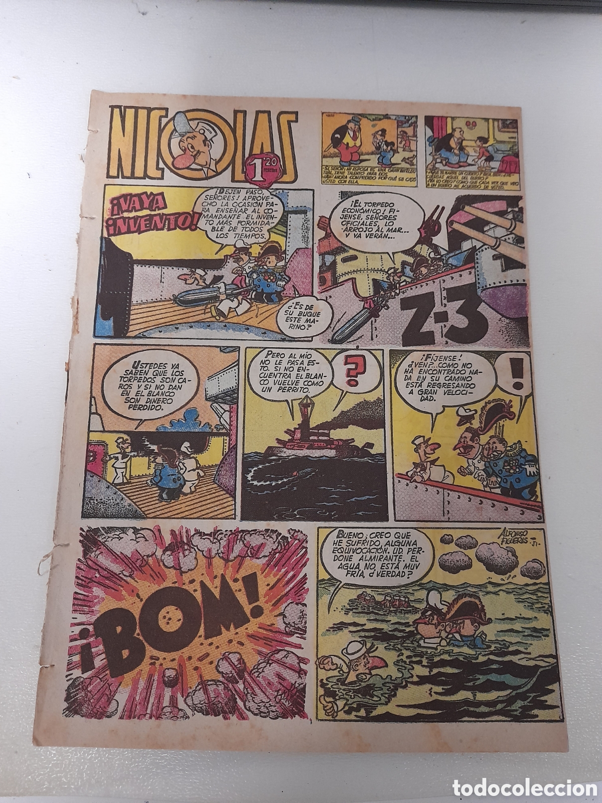 Tebeos: ANTIGUO TEBEO COMICS NICOLAS, DE CLIPER. NUM. 85 - Foto 1